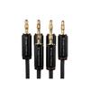 Tributaries Model 4BW Bi-Wire Speaker Cables - Banana - Hand Assembled in Orlando, Florida - 14AWG & 16AWG view 1