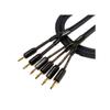 Tributaries Model 4BW Bi-Wire Speaker Cables - Banana - Hand Assembled in Orlando, Florida - 14AWG & 16AWG view 2
