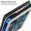 VORI Stand Case for 6" Kindle Paperwhite (Fits 10th Generation 2018 / All Paperwhite Generations Prior to 2018) PU Leather Case Smart Cover with Auto-wake/sleep and Hand Strap, Mandalas Galaxy view 4