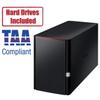 BUFFALO LinkStation SoHo 220 2-Bay Personal Cloud Office NAS 4TB (2x2TB) with Hard Drives Included view 3