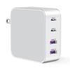 DTK USB C Wall Charger, 120W Fast Charger Block Plug, 4-Port Portable Power Charger Station view 1