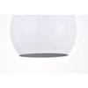 Living District Nora 1 Light White Pendant view 4