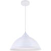 Living District Circa 1 Light White Pendant view 3