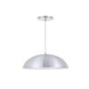 Living District Circa 1 Light Burnished Nickel Pendant view 1