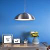 Living District Circa 1 Light Burnished Nickel Pendant view 2
