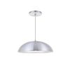 Living District Circa 1 Light Burnished Nickel Pendant view 3