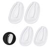 Betterun Clear Replacement 2 Pairs Nose Pads for Oakley Titanium Crosshair OO6014 view 1