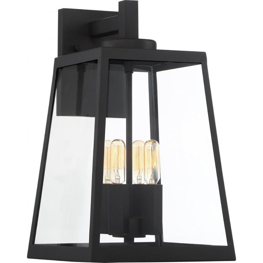 NUVO 60/6583 Halifax 4 Light Large Lantern,Matte Black