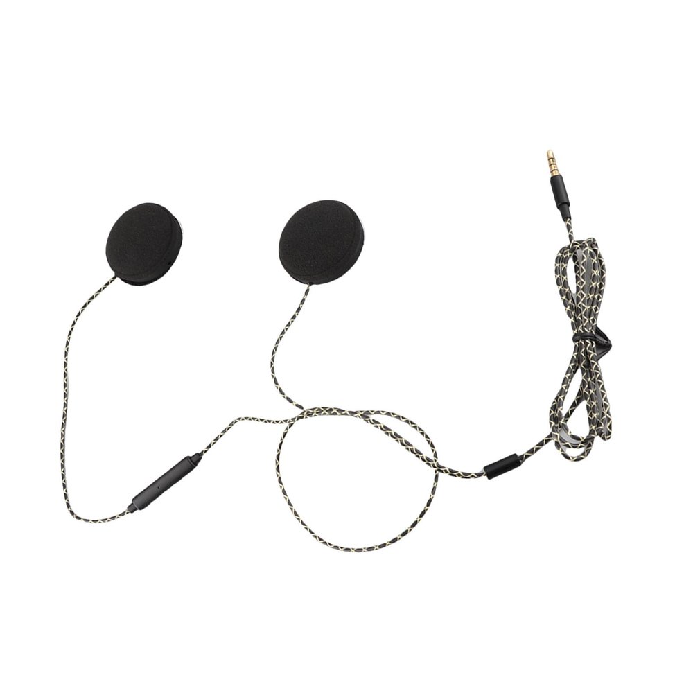 Motorcycle Headphones, Outdoor Sports Helmet Earphone Music Headset, Wired Earphones for Skiing Snowboarding Mountain Biking and Climbing