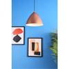 Living District Kenneth 1 Light Honey Gold Pendant view 2
