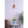 Living District Neutra 1 Light Honey Gold Pendant view 2