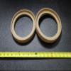 2 MDF Speaker Ring Spacer 6.5BZ Bezel INCH Wood 3/4 TK Fiberglass EE-RING6.5BZ view 1