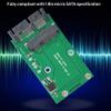 ASHATA Converter Mini MSATA to 1.8in Micro SATA Interface Adapter Converter,3.3 Volt Mini PCI-e SSD,Stable and Excellent Performance view 2