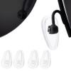 Betterun Clear Replacement 2 Pairs Nose Pads for Oakley Wingfold OX5100/Wiretap 2.0 OX5152/Tincup OX3184 OX5099 OX5094/Base Plate OX3232/Surface Plate OX5132/Wingback SQ OX5148/Conductor OO4106 OO4107 view 1