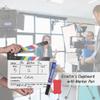 Andoer Professional Acrylic Clapboard Dry Erase TV Film Movie Director Cut Action Scene Clapper Board Slate with Marker Pen Eraser view 2