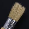 Natural Bristle Round Paint Professional Wax Painting Brush Wooden Handle for Oil Acrylic Watercolor Art 25mm view 3
