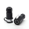 SZJELEN XHP20 Series 2Pin-12Pin Panel Mount Waterproof Aviation Conenctor IP67,AC DC Signal,Industrial Electrical Power Cable Connector Plug Socket,Fit RV Solar Port (9Pin) view 2