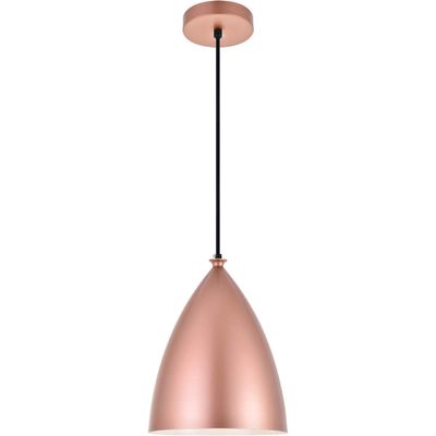 Living District Kenneth 1 Light Honey Gold Pendant
