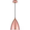 Living District Kenneth 1 Light Honey Gold Pendant view 1