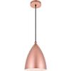 Living District Kenneth 1 Light Honey Gold Pendant view 3
