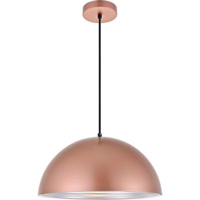 Living District Circa 1 Light Honey Gold Pendant