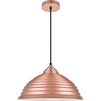 Living District Circa 1 Light Honey Gold Pendant