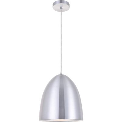 Living District Circa 1 Light Burnished Nickel Pendant