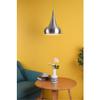Living District Circa 1 Light Burnished Nickel Pendant view 2