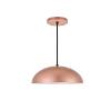 Living District Circa 1 Light Honey Gold Pendant view 1