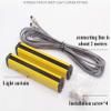 CGOLDENWALL Safety Light Curtain Sensor Light Screen Sensor Infrared Radiation Detector Safety Grating Punch Protector Hand protection (Beams: 20, Beam pitch: 40mm) view 2