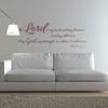 Rock Scripture Wall Decor Wallpaper - Bedroom Wall Decal Removable Wall Stickers Bible Verse Mural Nursery Vinyl Art The Lord is My Rock Psalm 18:2, q09 view 1