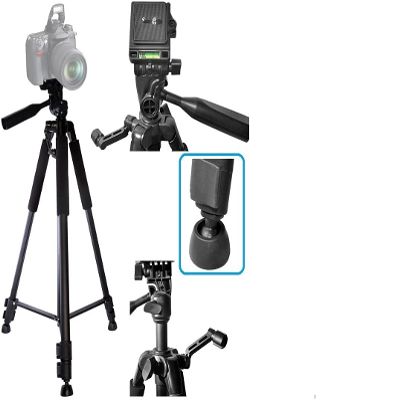 60" Pro Duty Tripod with Case for Coolpix B600 P1000 W150 A1000 Y