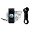GRAPHICS & MORE Elf Snow Globed Headphone Earbud Cord Wrap - Charging Cable Manager - Wire Organizer Set of 2 view 2