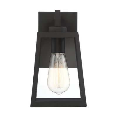 NUVO 60/6581 Halifax 1 Light Small Lantern,Matte Black