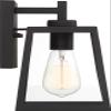NUVO 60/6581 Halifax 1 Light Small Lantern,Matte Black view 3