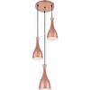 Living District Aiken 3 Light Honey Gold Pendant view 3