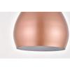 Living District Nora 3 Light Honey Gold Pendant view 4