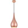 Living District Nora 1 Light Honey Gold Pendant view 3