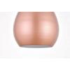 Living District Nora 1 Light Honey Gold Pendant view 4