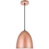 Living District Circa 1 Light Honey Gold Pendant view 1