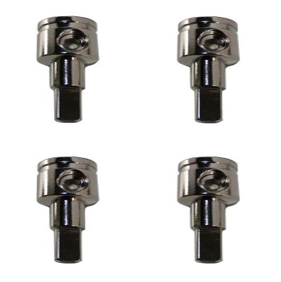 4 x Install Bay 0 in / 4 Out Nickel Plated Reducer Adapter Power Ground
