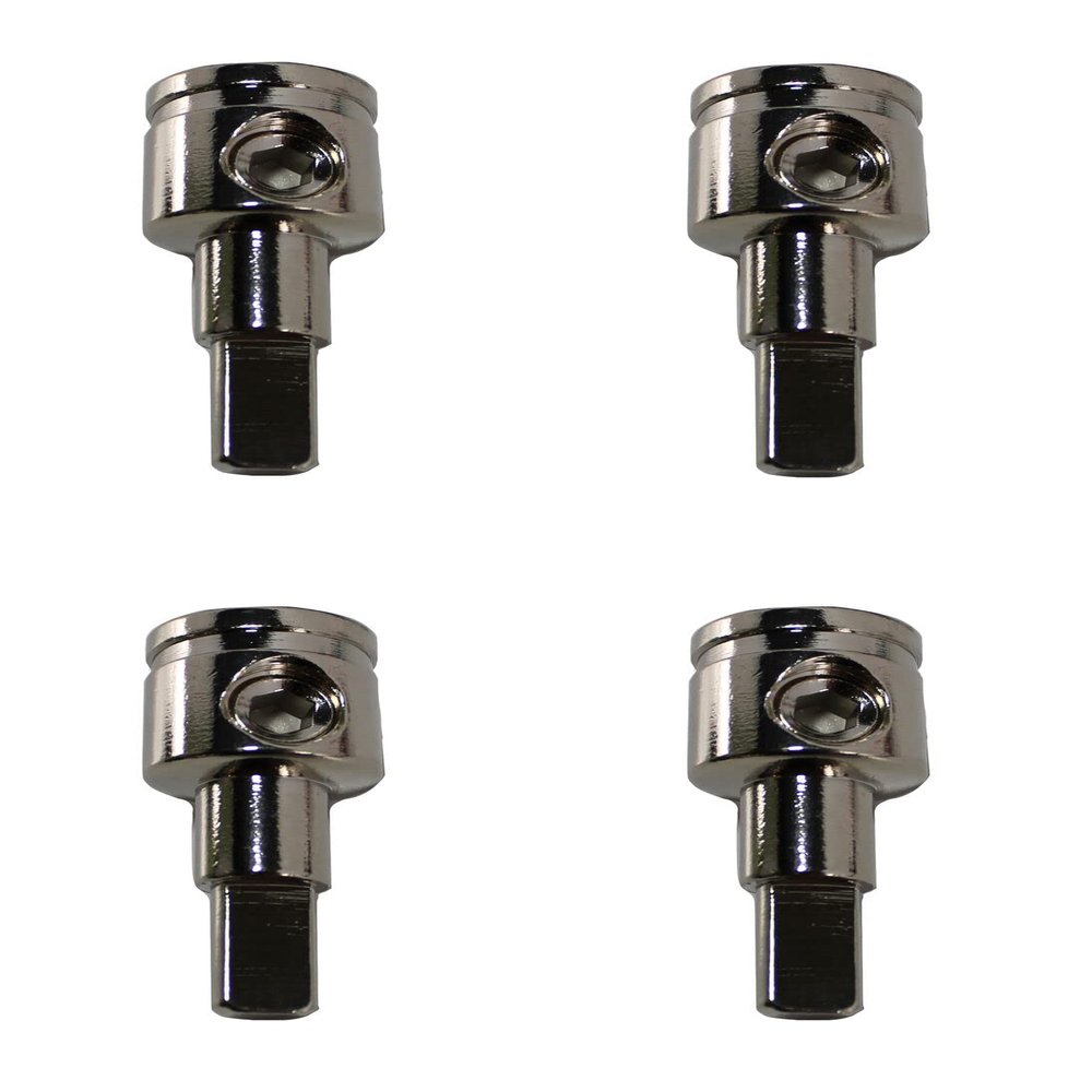 4 x Install Bay 0 in / 4 Out Nickel Plated Reducer Adapter Power Ground