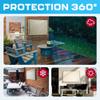 Garnetics Outdoor TV Cover 85 Inch  Waterproof, Weatherproof TV Enclosures with Smart Shield Screen Protectors, Ideal for Outdoor Use, Moving, and Storage - Beige view 4