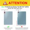 FINTIE Keyboard Case for Samsung Galaxy Tab S6 10.5" 2019 (Model SM-T860/T865/T867), [Supports S Pen Wireless Charging] Slim Cover w/Detachable Wireless Bluetooth Keyboard, Black view 2