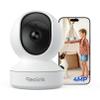 REOLINK 4MP Indoor Security Camera E1, Plug-in 2.4G Wireless WiFi 6 for Baby/Pet Monitor with Phone app, 360 Degree Dog Camera with Person/Pet Detection, Night Vision, 2-Way Talk, Local Storage view 1