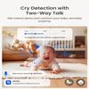 REOLINK 4MP Indoor Security Camera E1, Plug-in 2.4G Wireless WiFi 6 for Baby/Pet Monitor with Phone app, 360 Degree Dog Camera with Person/Pet Detection, Night Vision, 2-Way Talk, Local Storage view 3
