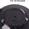 ZUOS 6" Mounting Vacuum Suction Cup with 1/4"-20 Female Thread, Small Hand Pump Glass Sucker for Car Camera (6" Suction Cup) view 3