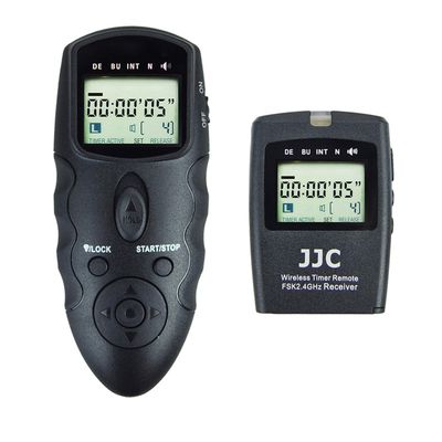 JJC Wireless Intervalometer Timer Remote Control Shutter Release for Nikon D750 D780 Z7II Z7 Z6III II Z6 Z5 D7500 D7200 D7100 D7000 P1100 P1000 D5600 D5500 D5300 D5200 D5100 D3300 D3200 Df D610 & More