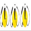 Bayco SL-800 Retractable Metal Cord Reel with 3 Outlets - 30 Foot (Pack of 3) view 1
