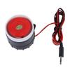 ASHATA DC 12V Piezo Buzzer Siren, Electronic Buzzer Alarm with Red Light Flash, 120dB High Decibels Continuous Sounder Buzzer Alarm view 1